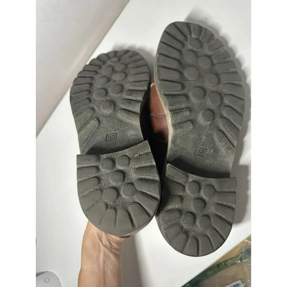 Kenneth Cole Men's Size 9.5 Brown Sandals Shoes Made in Italy.